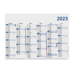 Calendrier carton souple fr (+Copie laser CL91) 2