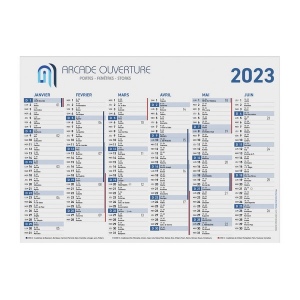 Calendrier carton souple fr (+Copie laser CL91)