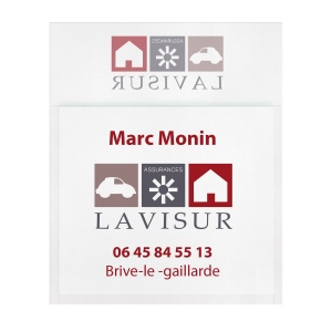 Porte-vignette pvc standard (+Sérigraphie GOA1) 4