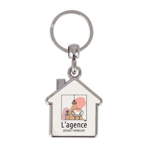 Porte-cles maison 1 face  (+Copie laser CL11) 4