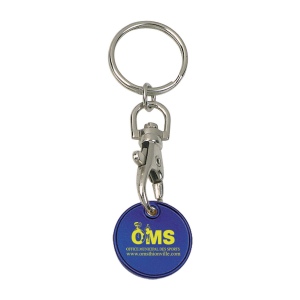 Porte-cles jeton alu (+Tampographie TA41) 3