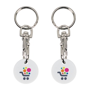 Porte-cles jeton plastique (+Quadri numérique QV11) 5