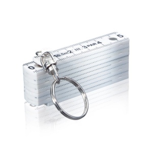 Mini règle pliable porte-clés 3