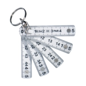 Mini règle pliable porte-clés 4