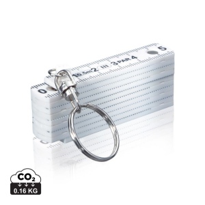 Mini règle pliable porte-clés 2