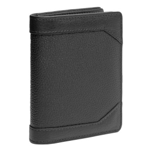 Porte-cartes en cuir véritable WALL STREET