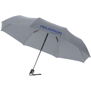 Parapluie 21.5" 3 sections ouverture fermeture automatique Alex 37