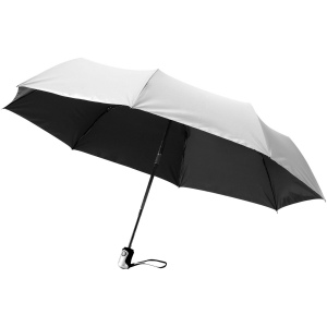 Parapluie 21.5" 3 sections ouverture fermeture automatique Alex 11