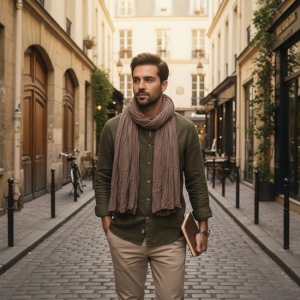 Chèche voile de coton 35g LAWRENCE 18