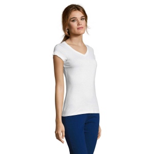 Tee-shirt femme col “v” - MOON 57