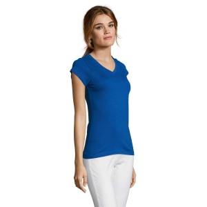 Tee-shirt femme col “v” - MOON 65