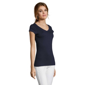 Tee-shirt femme col “v” - MOON 66