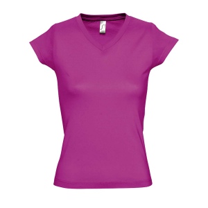 Tee-shirt femme col “v” - MOON 70
