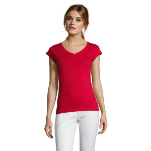 Tee-shirt femme col “v” - MOON 9