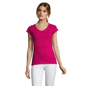 Tee-shirt femme col “v” - MOON 4