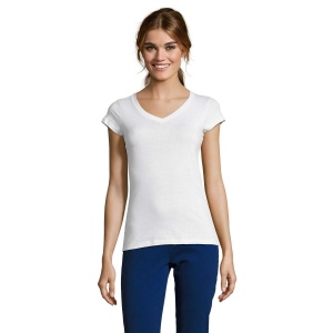 Tee-shirt femme col “v” - MOON