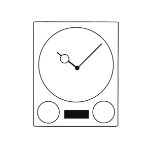 Pendule SATURN 7