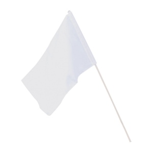 Drapeau blanc (+Quadri sublimation QS11) 3