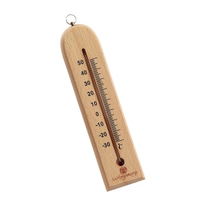 Thermometre bois (+Gravure laser LA21) 5