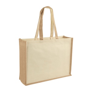 Sac shopping toile de jute 23l (+Sérigraphie TC11) 2