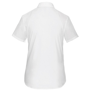 Chemise popeline polycoton manches courtes entretien facile femme 32