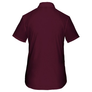 Chemise popeline polycoton manches courtes entretien facile femme 42