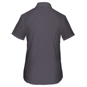 Chemise popeline polycoton manches courtes entretien facile femme 43