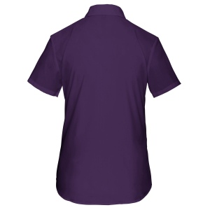 Chemise popeline polycoton manches courtes entretien facile femme 44