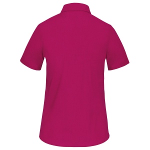 Chemise popeline polycoton manches courtes entretien facile femme 46