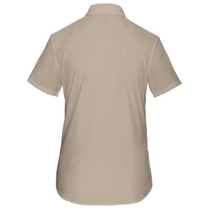 Chemise popeline polycoton manches courtes entretien facile femme 55