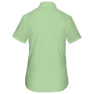 Chemise popeline polycoton manches courtes entretien facile femme 58