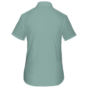 Chemise popeline polycoton manches courtes entretien facile femme 59