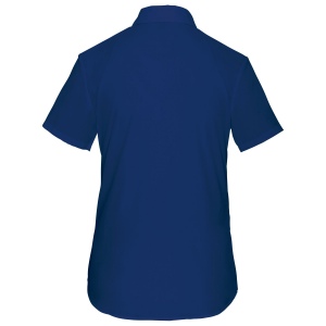 Chemise popeline polycoton manches courtes entretien facile femme 60
