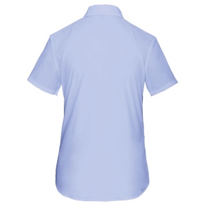 Chemise popeline polycoton manches courtes entretien facile femme 34