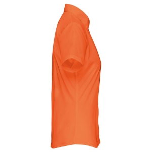 Chemise popeline polycoton manches courtes entretien facile femme 70