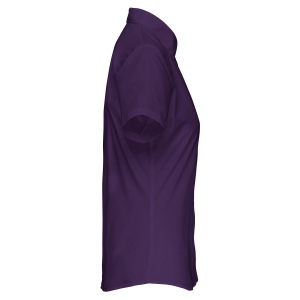 Chemise popeline polycoton manches courtes entretien facile femme 74
