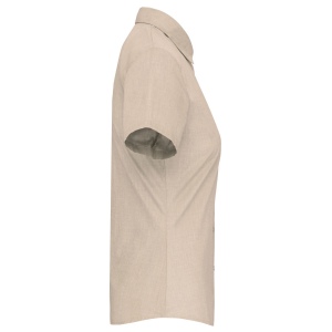 Chemise popeline polycoton manches courtes entretien facile femme 80