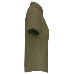 Chemise popeline polycoton manches courtes entretien facile femme 82
