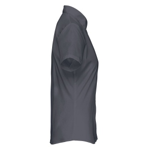 Chemise popeline polycoton manches courtes entretien facile femme 83
