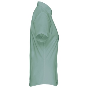Chemise popeline polycoton manches courtes entretien facile femme 89