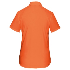 Chemise popeline polycoton manches courtes entretien facile femme 40