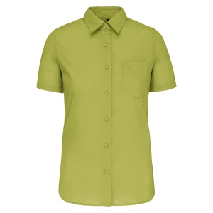 Chemise popeline polycoton manches courtes entretien facile femme 7