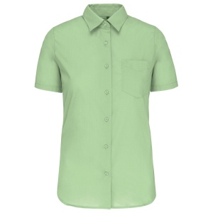 Chemise popeline polycoton manches courtes entretien facile femme 28