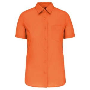 Chemise popeline polycoton manches courtes entretien facile femme 10