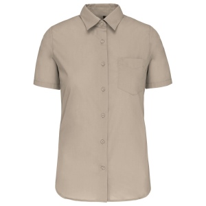 Chemise popeline polycoton manches courtes entretien facile femme 25