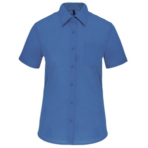 Chemise popeline polycoton manches courtes entretien facile femme 21