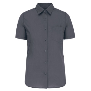 Chemise popeline polycoton manches courtes entretien facile femme 23