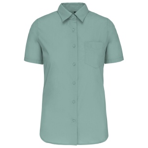 Chemise popeline polycoton manches courtes entretien facile femme 29