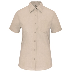 Chemise popeline polycoton manches courtes entretien facile femme 20