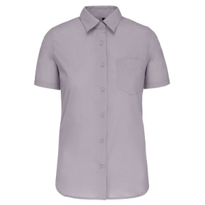 Chemise popeline polycoton manches courtes entretien facile femme 11